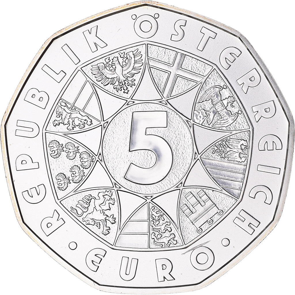 Austria, 5 Euro, Bundesheer, 2015, Vienna, MS(65-70), Silver