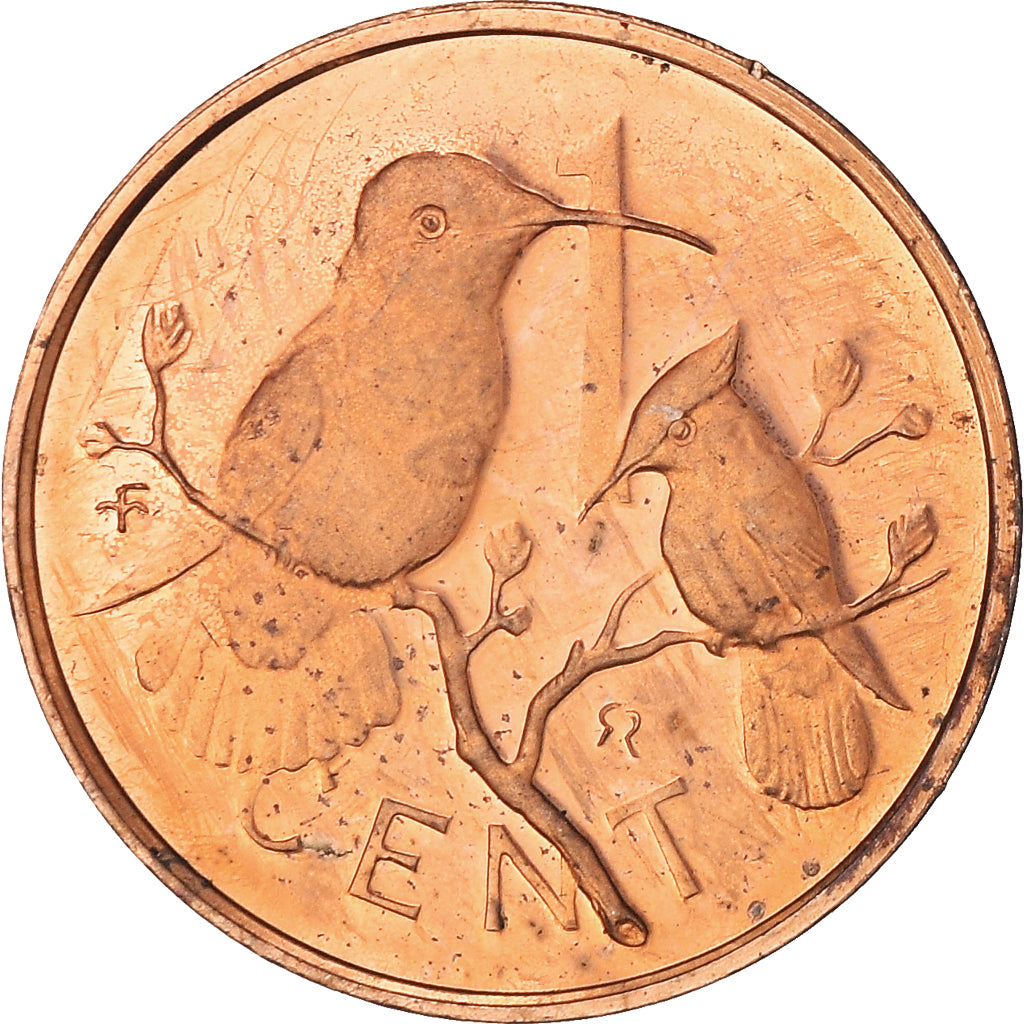 Coin, BRITISH VIRGIN ISLANDS, Elizabeth II, Cent, 1973, Franklin Mint, U.S.A.