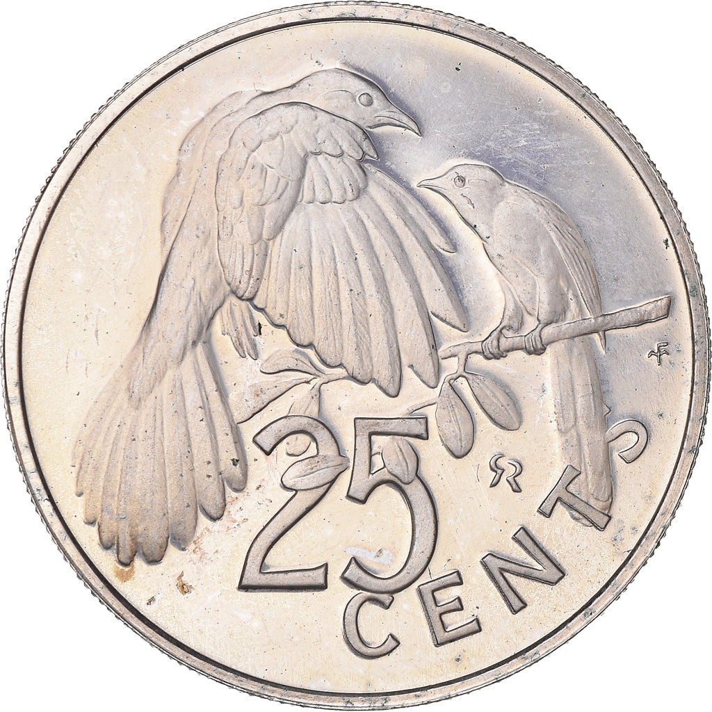 Coin, BRITISH VIRGIN ISLANDS, Elizabeth II, 25 Cents, 1973, Franklin Mint