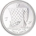 Moeda, Ilha de Man, Elizabeth II, 1/10 Noble, 1985, Proof, MS(65-70), Platina