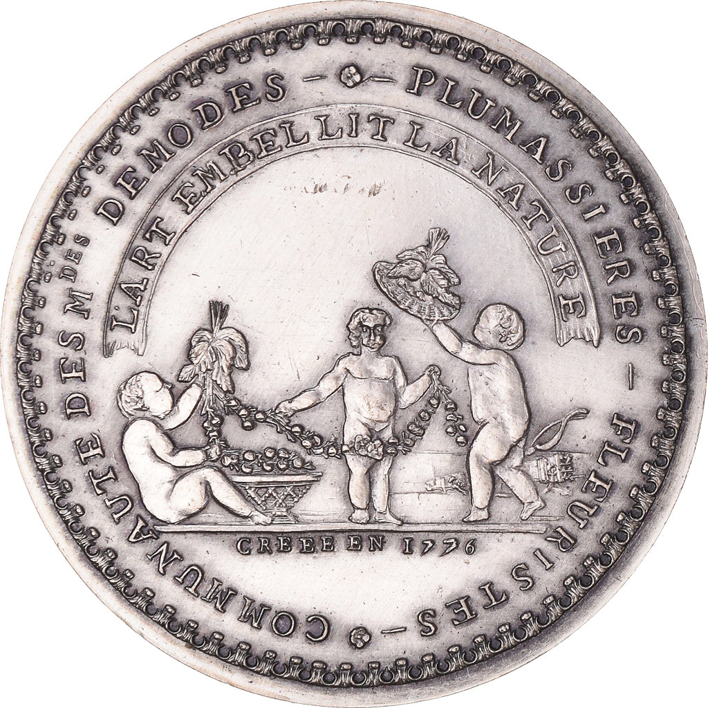 França, Token, Indústria, Communauté des Marchandes de modes, plumassières