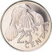 Coin, BRITISH VIRGIN ISLANDS, 25 Cents, 1974, Franklin Mint, Proof, MS(65-70)