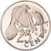 Coin, BRITISH VIRGIN ISLANDS, Elizabeth II, 25 Cents, 1973, Franklin Mint