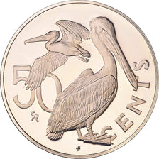 Coin, BRITISH VIRGIN ISLANDS, Elizabeth II, 50 Cents, 1973, Franklin Mint