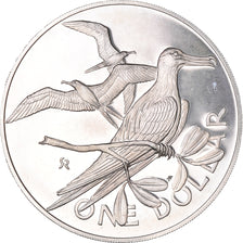 Moneda, ISLAS VÍRGENES BRITÁNICAS, Elizabeth II, Dollar, 1973, Franklin Mint