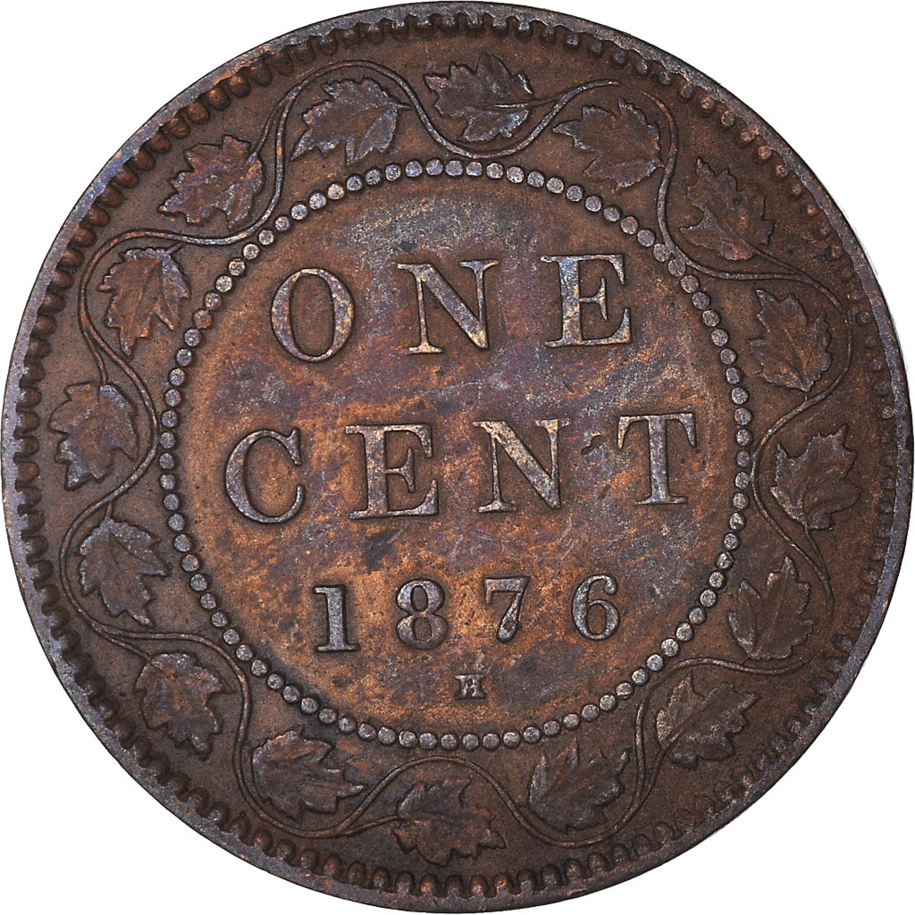 Moneta, Canada, Victoria, Cent, 1876, Royal Canadian Mint, BB, Bronzo, KM:7