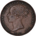 Coin, Jersey, Victoria, 1/26 Shilling, 1858, VF(30-35), Copper, KM:2