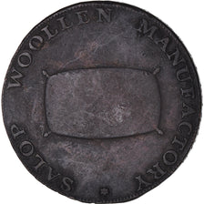 Moneta, Gran Bretagna, Shropshire, Halfpenny Token, 1794, Shrewsbury, MB+, Rame