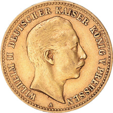 Moneta, Stati tedeschi, PRUSSIA, Wilhelm II, 10 Mark, 1898, Berlin, BB, Oro