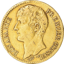 Moeda, França, Napoleon I, 40 Francs, An XI, Paris, Without olive, EF(40-45)