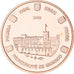 Monaco, 2 Euro Cent, 2005, unofficial private coin, MS(64), Copper Plated Steel
