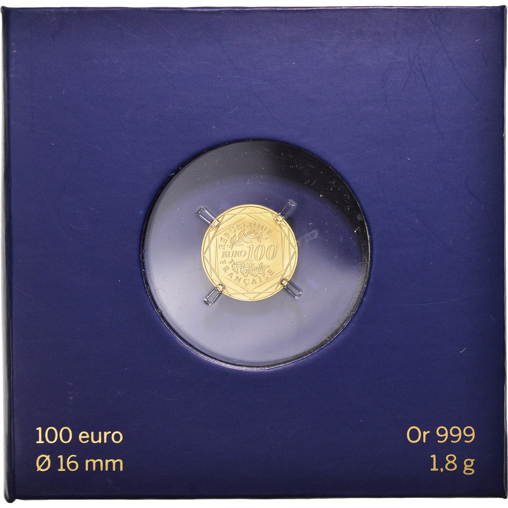 France, 100 Euro, Coq, 2015, Paris, BE, MS(65-70), Gold, Gadoury:EU729a