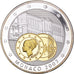 France, Medal, Europe, Monaco, 2007, MS(65-70), Copper Plated Silver