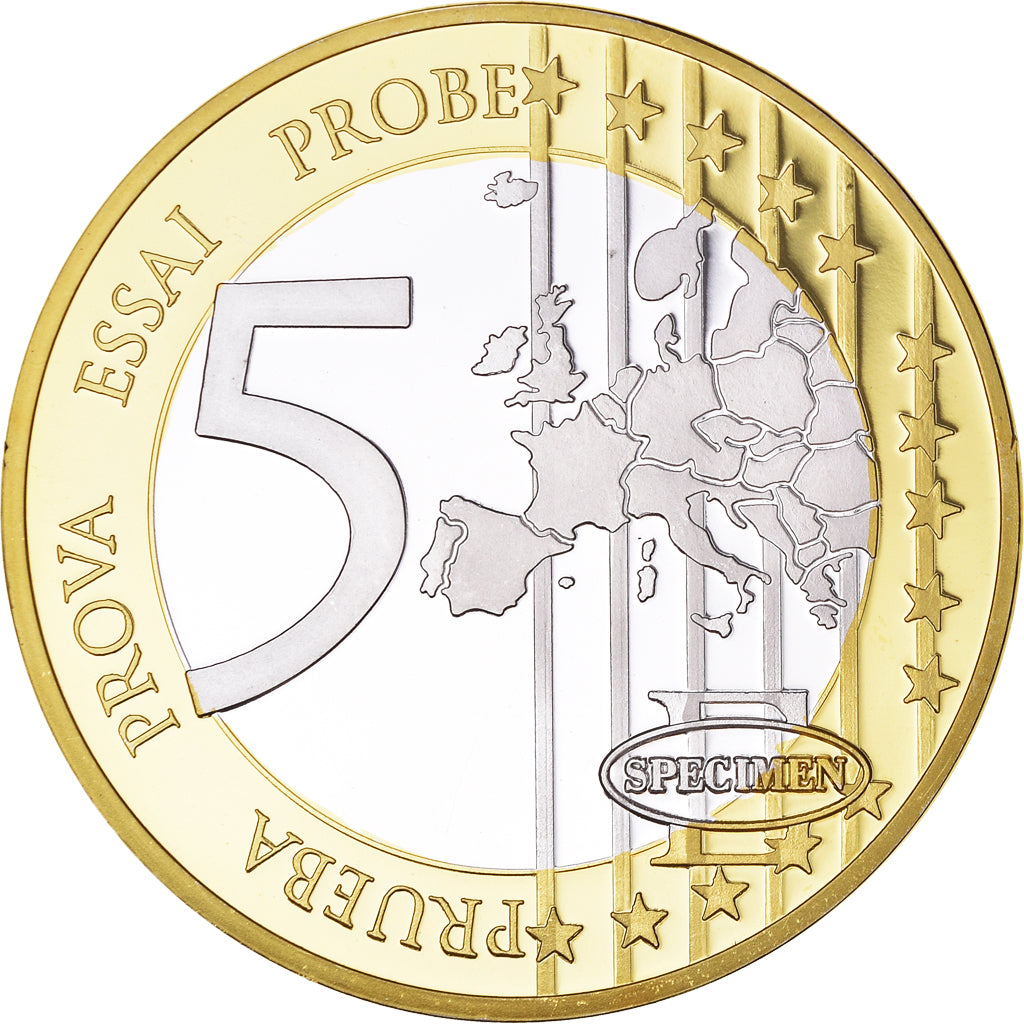 France, Medal, Europe, 5 Euro Essai, 2013, MS(65-70), Bi-Metallic