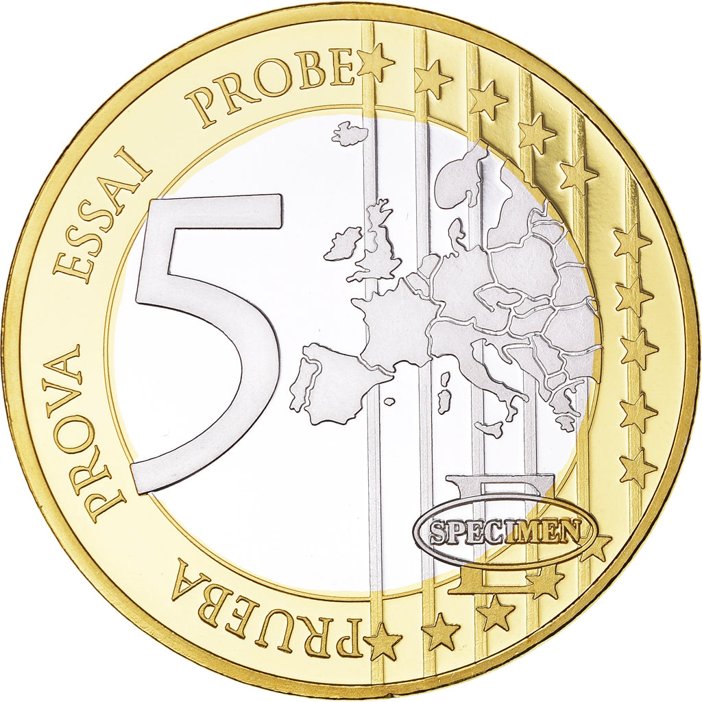France, Medal, Europe, 5 Euro Essai, 2013, MS(65-70), Bi-Metallic