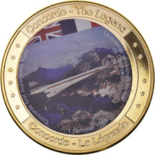 Francia, medaglia, Concorde, La Légende, Aviation, SPL+, Rame dorato