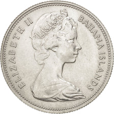 Bahamas, Elizabeth II, 50 Cents, 1969, SPL, Argento, KM:7