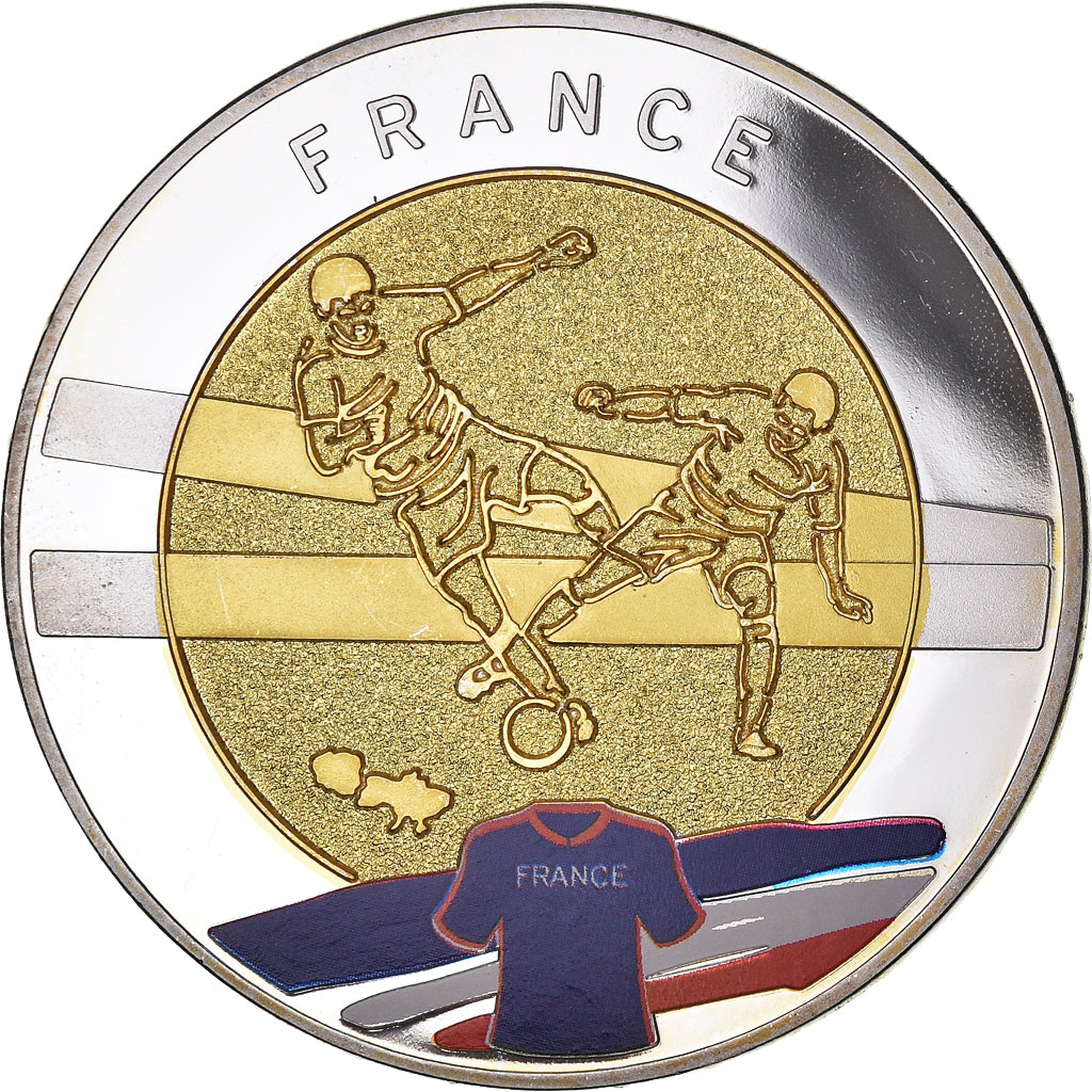 Francia, medaglia, Football, Euro, Pologne-Ukraine, Sports & leisure, 2012, FDC