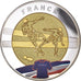Francia, medaglia, Football, Euro, Pologne-Ukraine, Sports & leisure, 2012, FDC