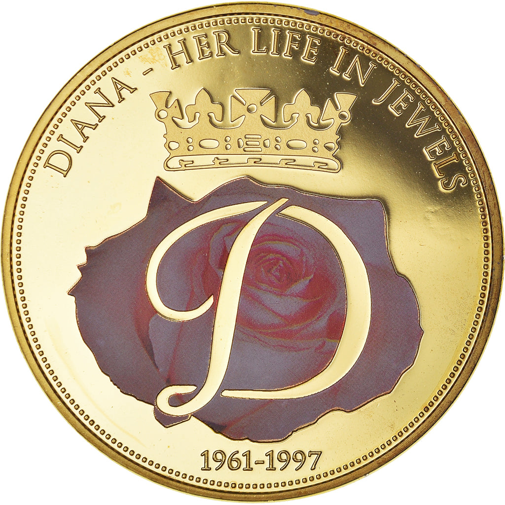 Royaume-Uni, Médaille, La Princesse Diana, The Engagement Ring, Politics