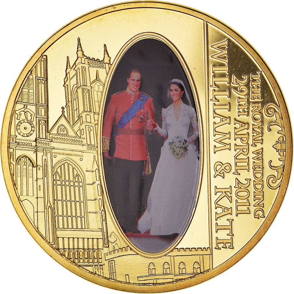 United Kingdom, Medal, William et Kate, The Royal Wedding, MS(65-70), Copper