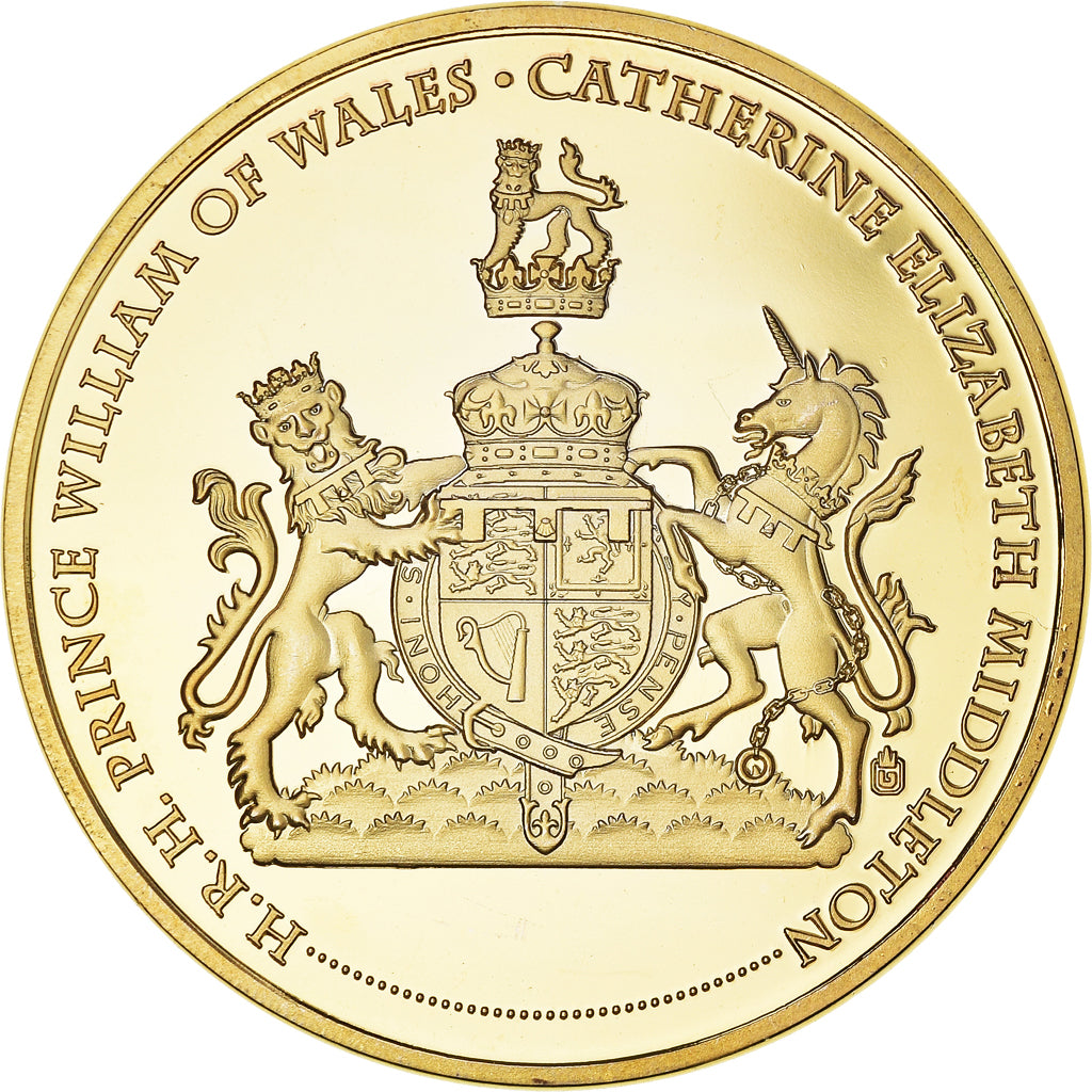 United Kingdom, Medal, William et Kate, The Royal Wedding, MS(65-70), Copper
