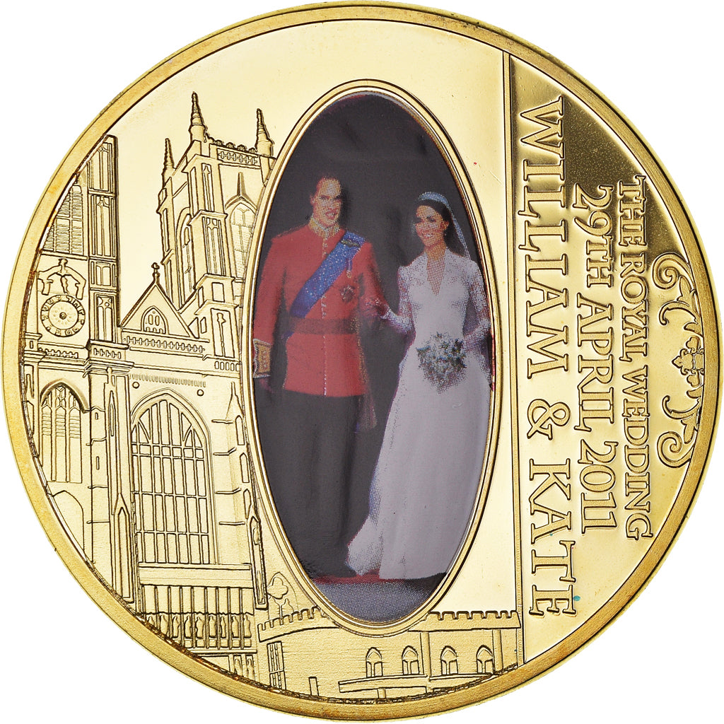 United Kingdom, Medal, William et Kate, The Royal Wedding, MS(65-70), Copper