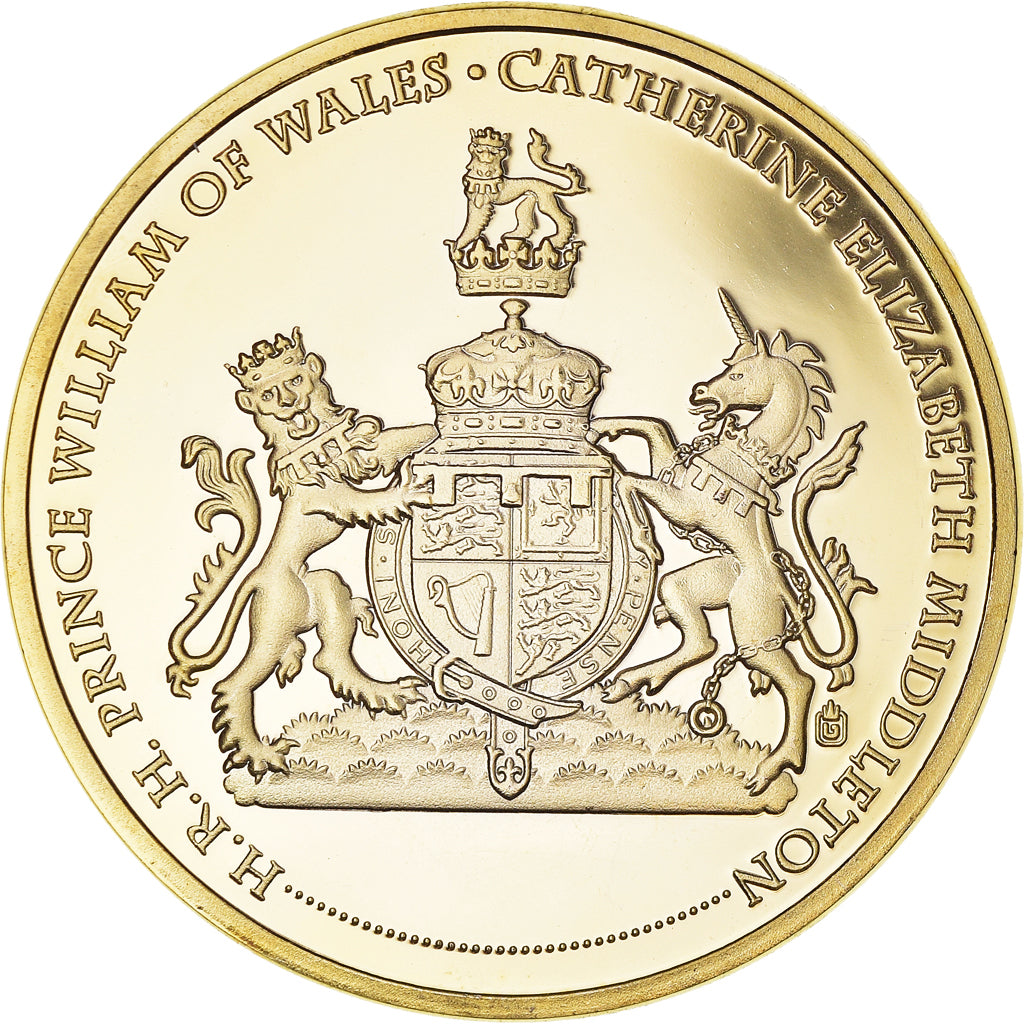 United Kingdom, Medal, William et Kate, The Royal Wedding, MS(65-70), Copper