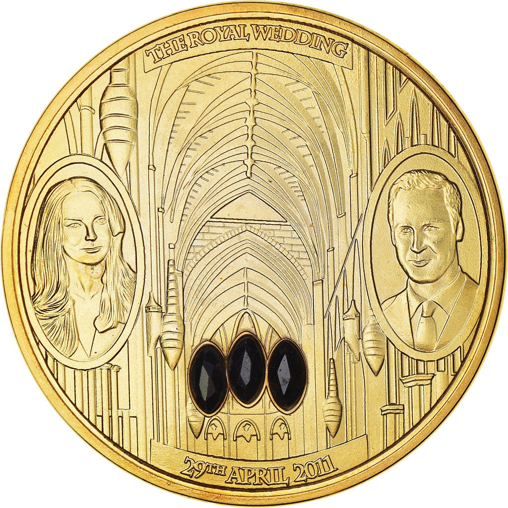 United Kingdom, Medal, William et Kate, The Royal Wedding, MS(65-70), Copper