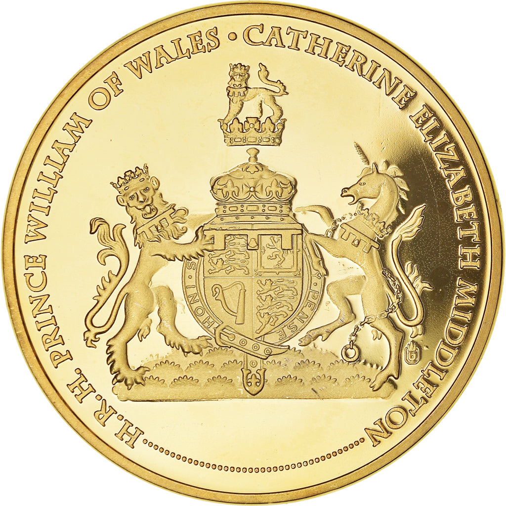 United Kingdom, Medal, William et Kate, The Royal Wedding, MS(65-70), Copper