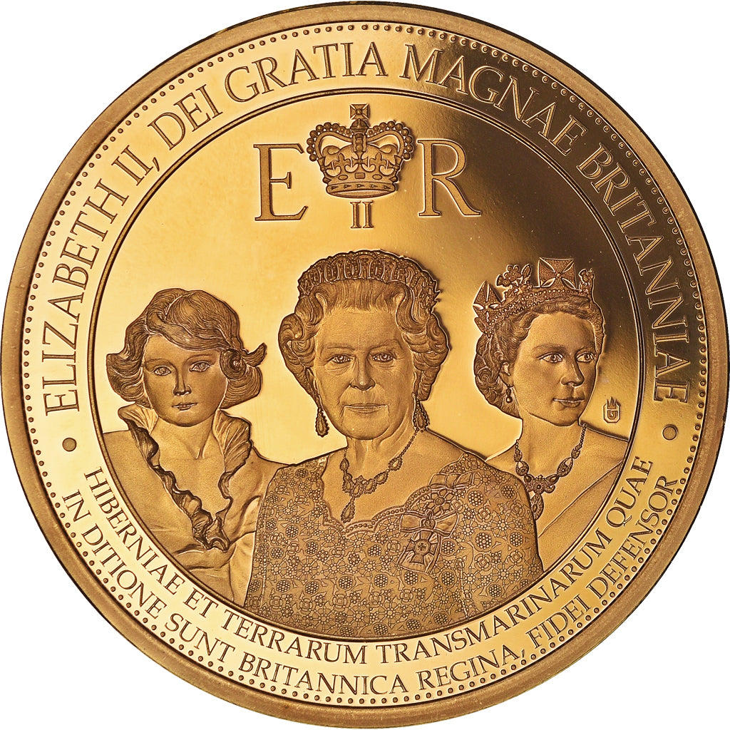 United Kingdom, Medal, 90ème Anniversaire de la Reine Elizabeth II, MS(65-70)