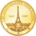 France, Token, 120ème Anniversaire de la Tour Eiffel, 2009, MS(60-62), Copper