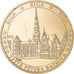 France, Token, Riga - Sv Petera Baznica, MS(63), Copper Gilt