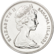 BAHAMAS, 2 Dollars, 1969, KM #9, MS(63), Silver, 40, 29.93