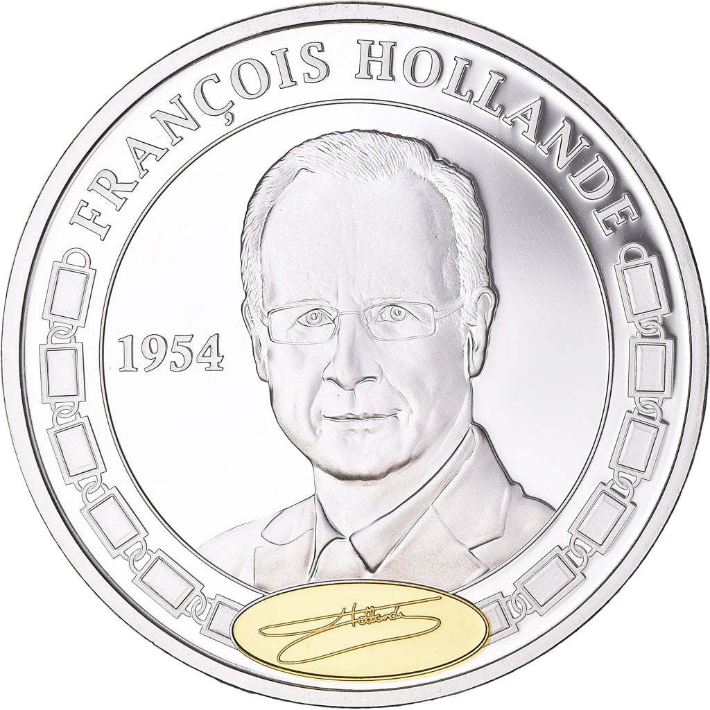 França, medalha, Les Présidents de la République, François Hollande