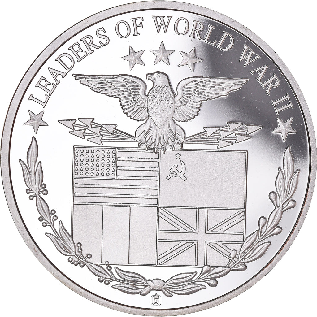 Estados Unidos da América, medalha, Leaders Of World War II, Dwight D.