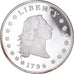 États-Unis, Médaille, Reproduction Silver Dollar Liberty, 1794, SPL