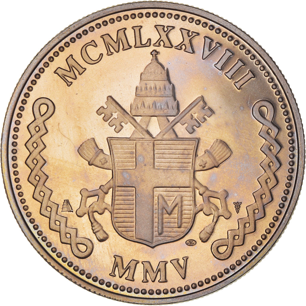 Vatican, Medal, Jean-Paul II, MS(64), Copper-nickel