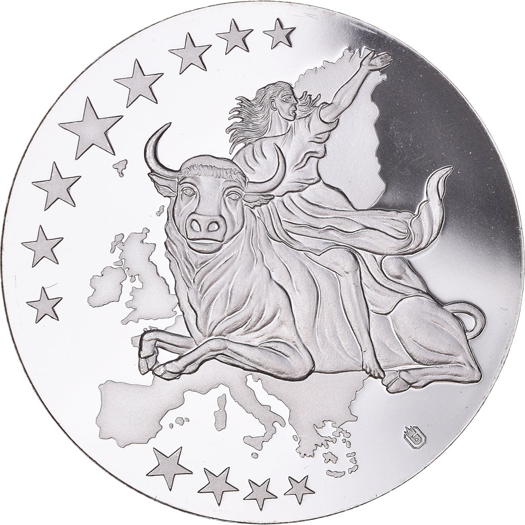 Francja, medal, Adieu à la Monnaie Française, 500 Francs Marie Curie