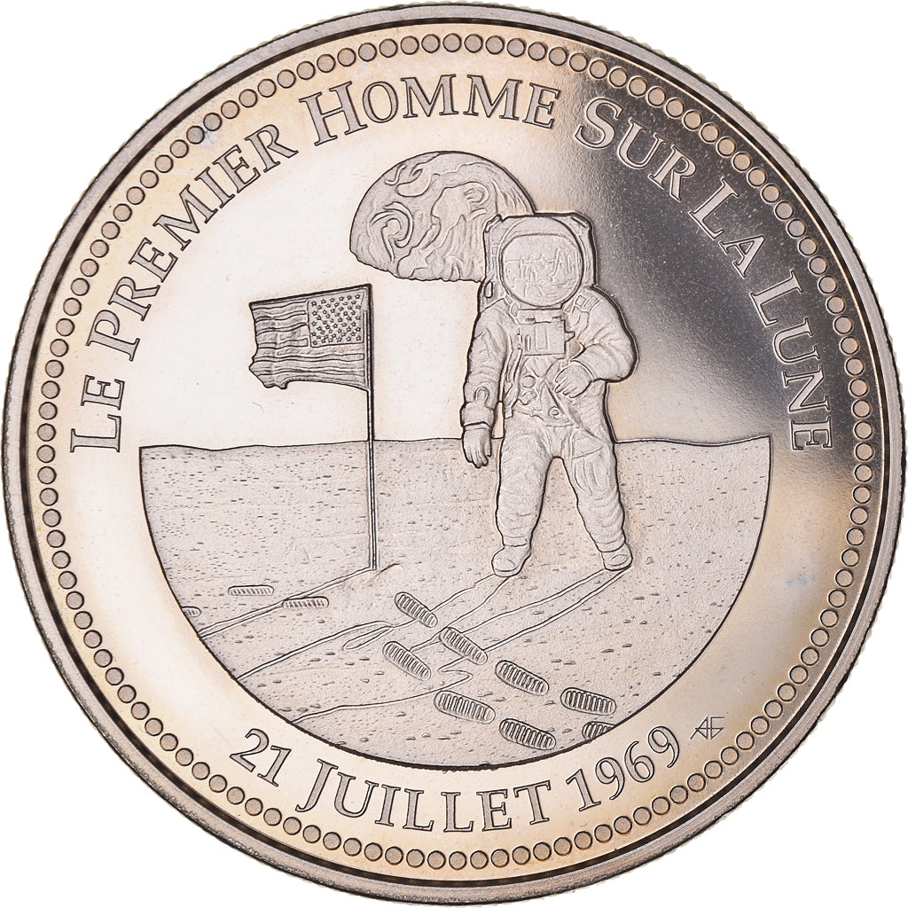 France, Medal, Apollo 11, Le Premier Homme sur la Lune, Sciences & Technologies