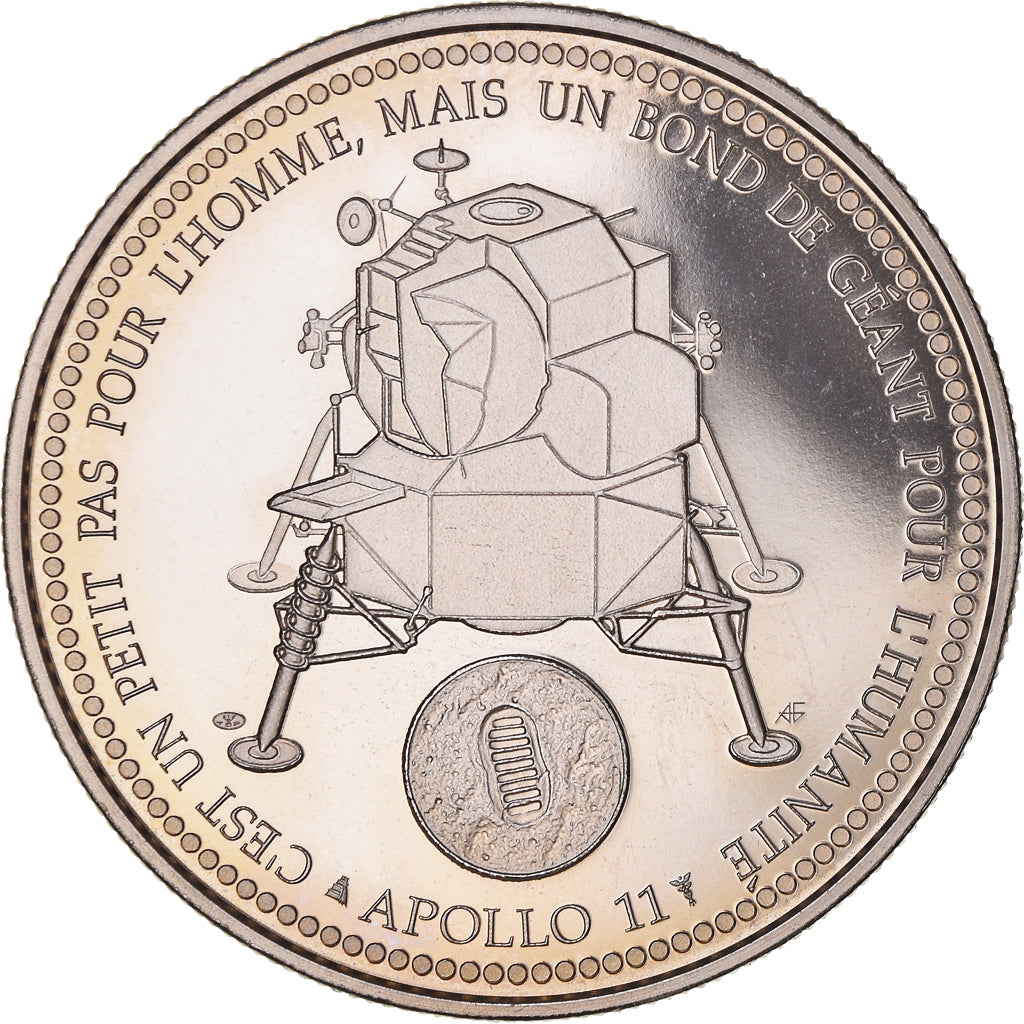 France, Medal, Apollo 11, Le Premier Homme sur la Lune, Sciences & Technologies