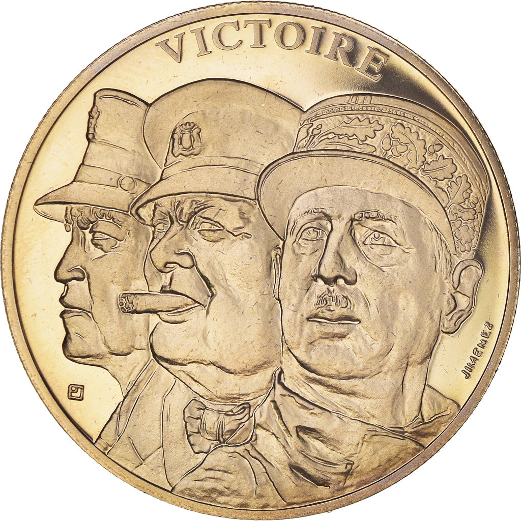 Francja, medal, Seconde Guerre Mondiale, Victoire du 8 Mai 1945, MS(63)