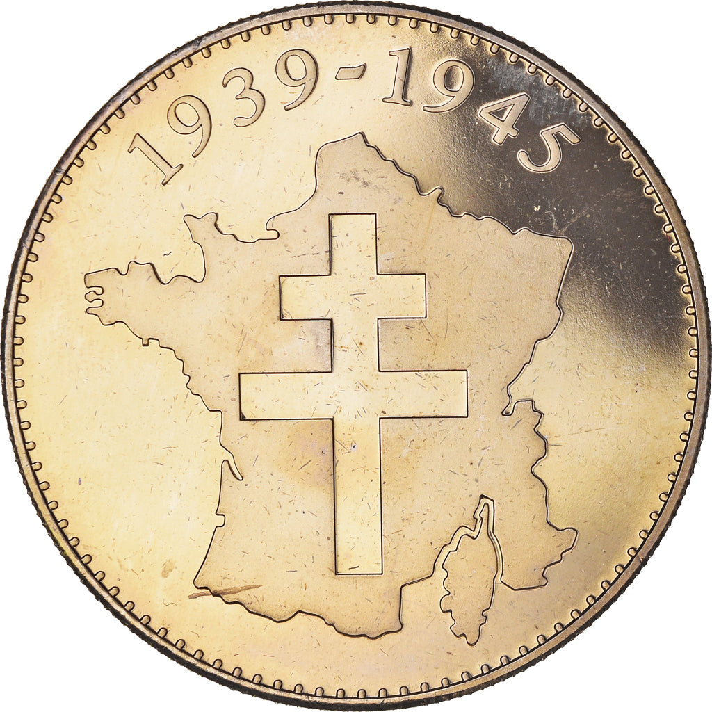 Francja, medal, Seconde Guerre Mondiale, Victoire du 8 Mai 1945, MS(63)