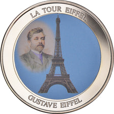 Frankreich, Medaille, Monuments de Paris, La Tour Eiffel, STGL, Copper-Nickel