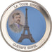 Frankreich, Medaille, Monuments de Paris, La Tour Eiffel, STGL, Copper-Nickel