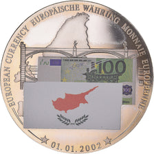 Chypre, Médaille, Monnaie Européenne, Billet de 100 Euro, Politics, Society