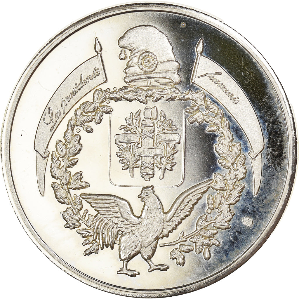 France, Médaille, Charles De Gaulle, Politics, TTB+, Cuivre plaqué Argent