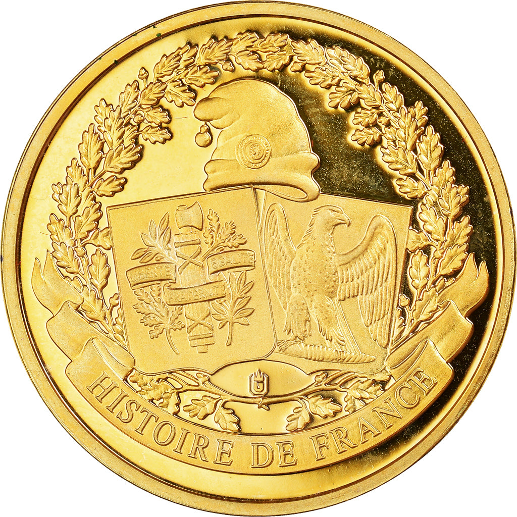 Francia, medaglia, Libération de Paris, 25 août 1944, FDC, Rame dorato