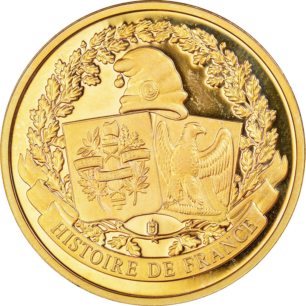 Francia, medaglia, Libération de Paris, 25 août 1944, FDC, Rame dorato