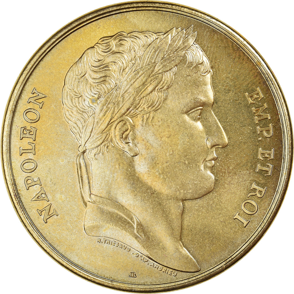 France, Médaille, Le sacre de Napoléon Ier par Pie VII, History, Thiébaud